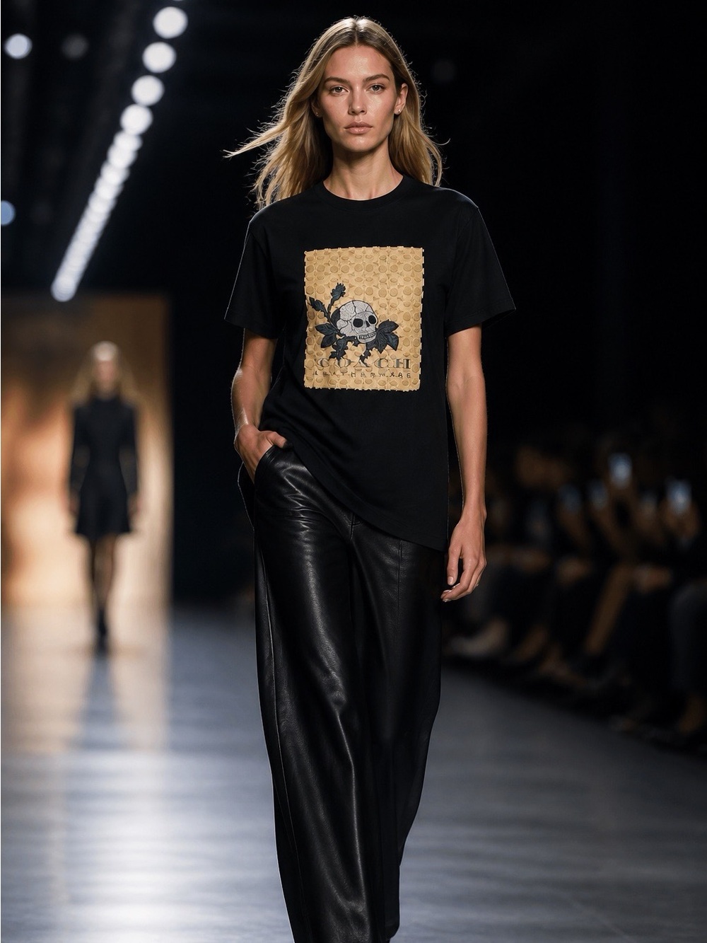 RARE & HTF COACH Unisex Skull T-Shirt
